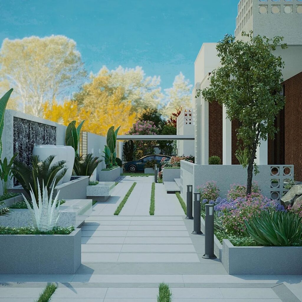 تنسيق حدائق (38)